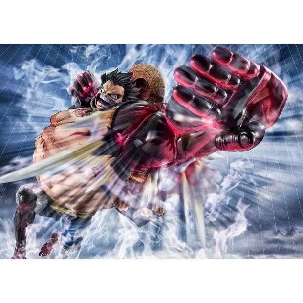 Portrait of Pirates SA-MAXIMUM - Monkey D. Luffy Gear Fourth [Bounce Man] Ver.2 | One Piece [Megahouse]