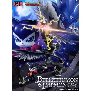 G.E.M Series - Beelzebumon & Impmon [Reissue] | Digimon Adventure [Megahouse]