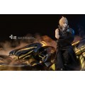 1/6 Scale Collectible Figure GT-006C - Cloud Strife + Fenrir Set of 2 | Final Fantasy VII Advent Children [GameToys]