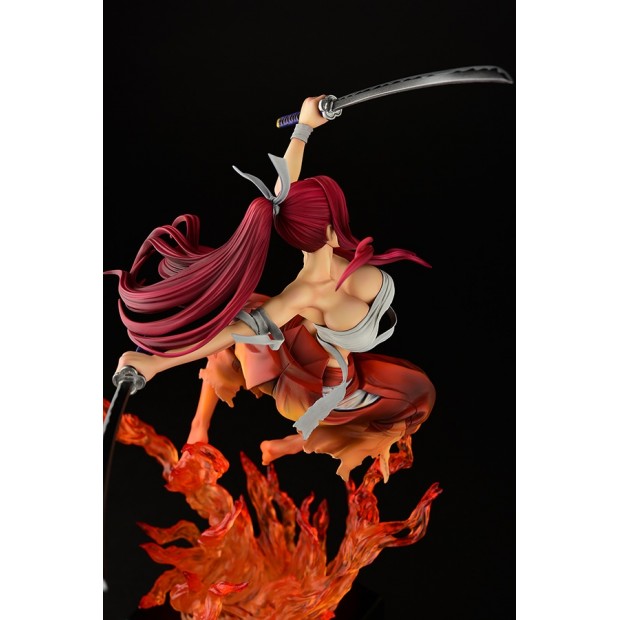 Erza Scarlet Samurai -Kouen Banjou- (Ver. Crimson) | Fairy Tail [Orca Toys]
