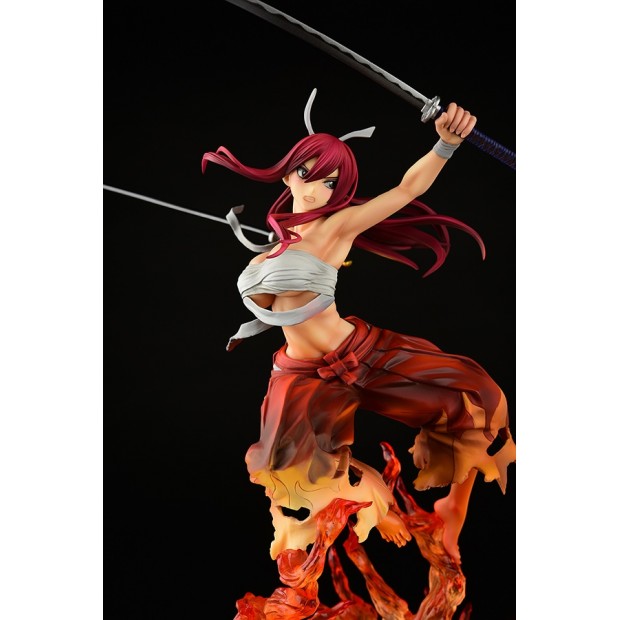 Erza Scarlet Samurai -Kouen Banjou- (Ver. Crimson) | Fairy Tail [Orca Toys]
