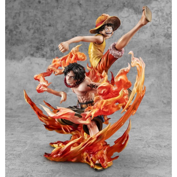 Portrait of Pirates NEO-MAXIMUM - Luffy & Ace -Brother's Bond- 20th Limited Ver. | One Piece [Megahouse]