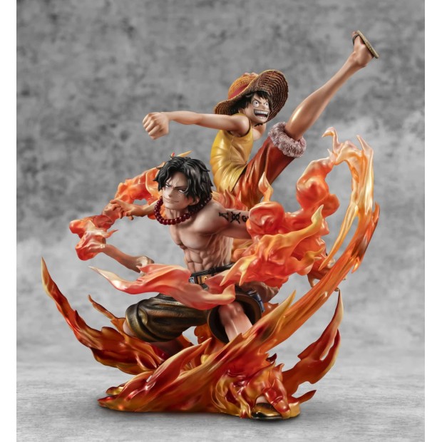 Portrait of Pirates NEO-MAXIMUM - Luffy & Ace -Brother's Bond- 20th Limited Ver. | One Piece [Megahouse]