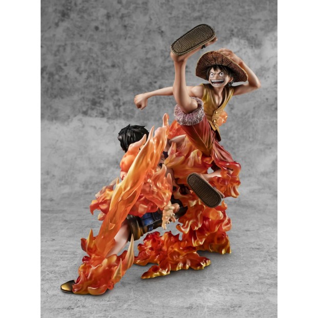 Portrait of Pirates NEO-MAXIMUM - Luffy & Ace -Brother's Bond- 20th Limited Ver. | One Piece [Megahouse]