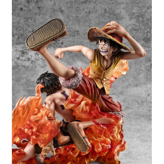 Portrait of Pirates NEO-MAXIMUM - Luffy & Ace -Brother's Bond- 20th Limited Ver. | One Piece [Megahouse]