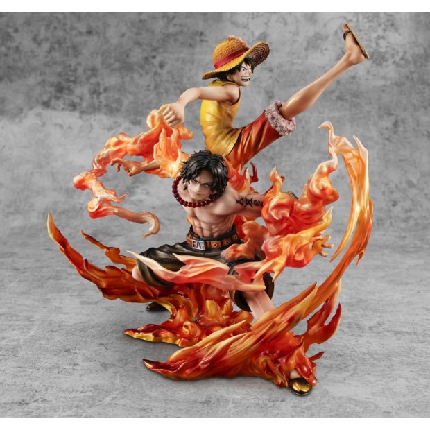 Portrait of Pirates NEO-MAXIMUM - Luffy & Ace -Brother's Bond- 20th Limited Ver. | One Piece [Megahouse]