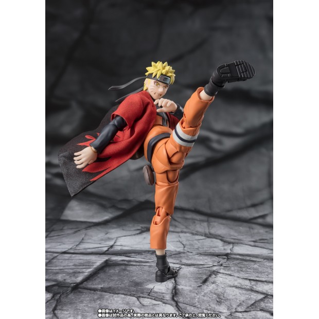 SH Figuarts - Uzumaki Naruto [Sage Mode] -Saviour of Konoha, Inheritor of his Master's Will- | Naruto Shippuden [Bandai]
