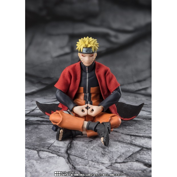 SH Figuarts - Uzumaki Naruto [Sage Mode] -Saviour of Konoha, Inheritor of his Master's Will- | Naruto Shippuden [Bandai]