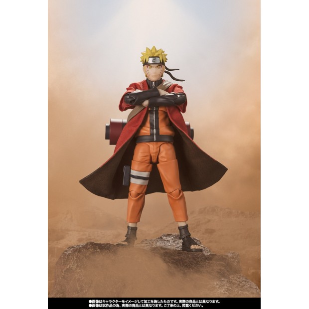SH Figuarts - Uzumaki Naruto [Sage Mode] -Saviour of Konoha, Inheritor of his Master's Will- | Naruto Shippuden [Bandai]