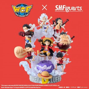 One Piece WCF Premium -Monkey D. Luffy Special- + WCFxSHF - Monkey D. Luffy (Tamashii Web Shop Ver.) | One Piece [Bandai]