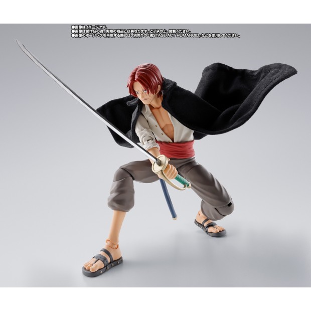 SH Figuarts - Shanks & Monkey D. Luffy (Kid Era) | One Piece [Bandai]
