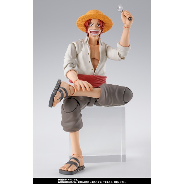 SH Figuarts - Shanks & Monkey D. Luffy (Kid Era) | One Piece [Bandai]