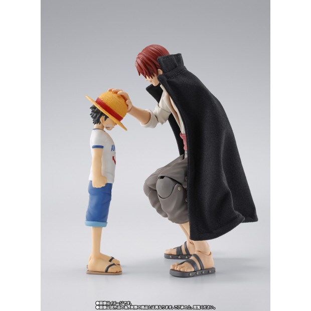 SH Figuarts - Shanks & Monkey D. Luffy (Kid Era) | One Piece [Bandai]