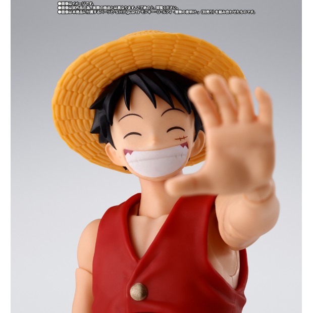 SH Figuarts - Shanks & Monkey D. Luffy (Kid Era) | One Piece [Bandai]