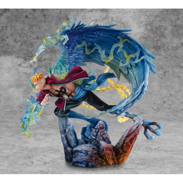 Portrait of Pirates "MAS-MAXIMUM" - Whitebeard Pirates 1st Division Commander Marco the Phoenix | One Piece [Megahouse]