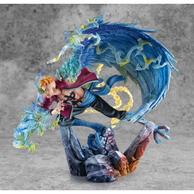 Portrait of Pirates "MAS-MAXIMUM" - Whitebeard Pirates 1st Division Commander Marco the Phoenix | One Piece [Megahouse]