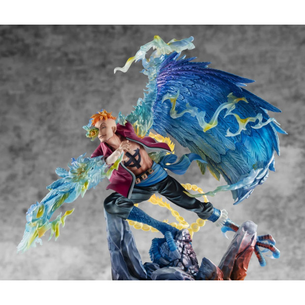 Portrait of Pirates "MAS-MAXIMUM" - Whitebeard Pirates 1st Division Commander Marco the Phoenix | One Piece [Megahouse]