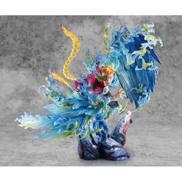 Portrait of Pirates "MAS-MAXIMUM" - Whitebeard Pirates 1st Division Commander Marco the Phoenix | One Piece [Megahouse]