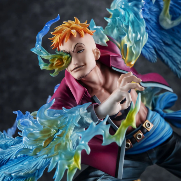Portrait of Pirates "MAS-MAXIMUM" - Whitebeard Pirates 1st Division Commander Marco the Phoenix | One Piece [Megahouse]