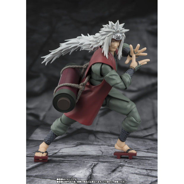 SH Figuarts - Jiraiya -Hidden Leaf Heroic Master Sage- (Sage Mode Set) | Naruto Shippuden [Bandai]