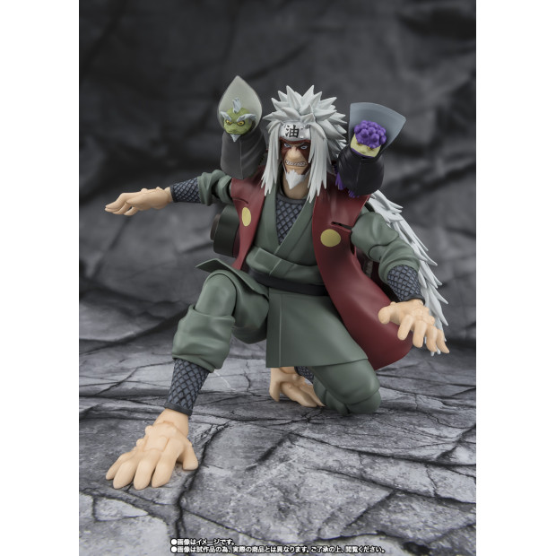 SH Figuarts - Jiraiya -Hidden Leaf Heroic Master Sage- (Sage Mode Set) | Naruto Shippuden [Bandai]