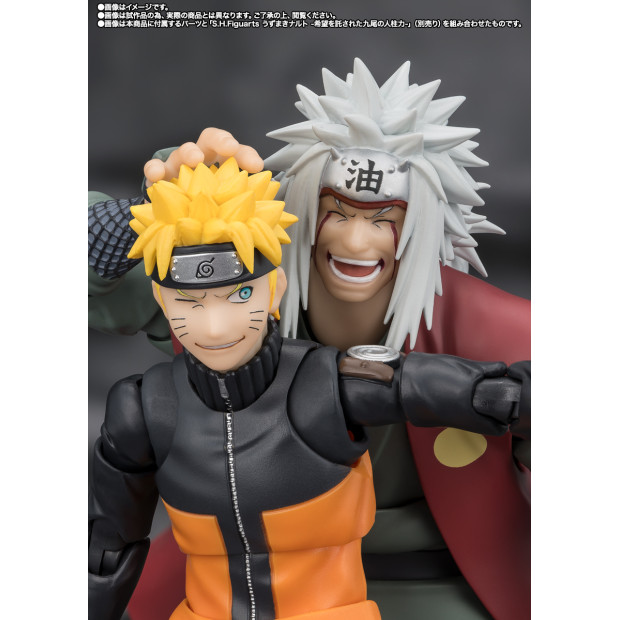 SH Figuarts - Jiraiya -Hidden Leaf Heroic Master Sage- (Sage Mode Set) | Naruto Shippuden [Bandai]