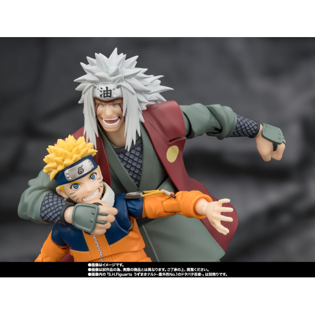 SH Figuarts - Jiraiya -Hidden Leaf Heroic Master Sage- (Sage Mode Set) | Naruto Shippuden [Bandai]