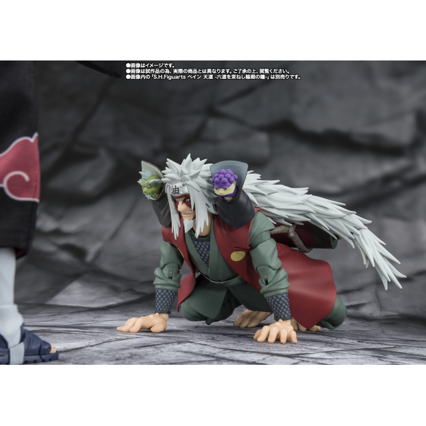 SH Figuarts - Jiraiya -Hidden Leaf Heroic Master Sage- (Sage Mode Set) | Naruto Shippuden [Bandai]