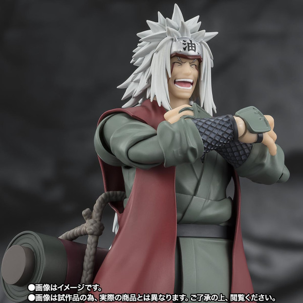SH Figuarts - Jiraiya -Hidden Leaf Heroic Master Sage- (Sage Mode Set) | Naruto Shippuden [Bandai]
