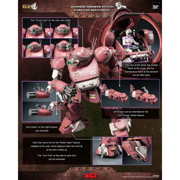 ROBO-DOU - Brutishdog | Armored Trooper VOTOMS [Threezero]