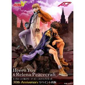 Alpha Omega Series - Heero Yuy & Relena Peacecraft Set (30th Anniversary Repaint Ver.) | Gundam Series [Megahouse]