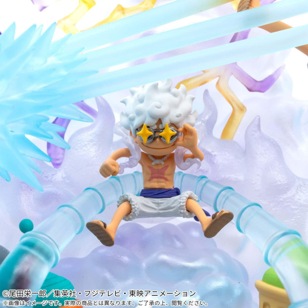 One Piece WCF Premium - Monkey D. Luffy -GEAR 5 Special- + WCFxSHF - Monkey D. Luffy (Gear 5) | One Piece [Bandai]