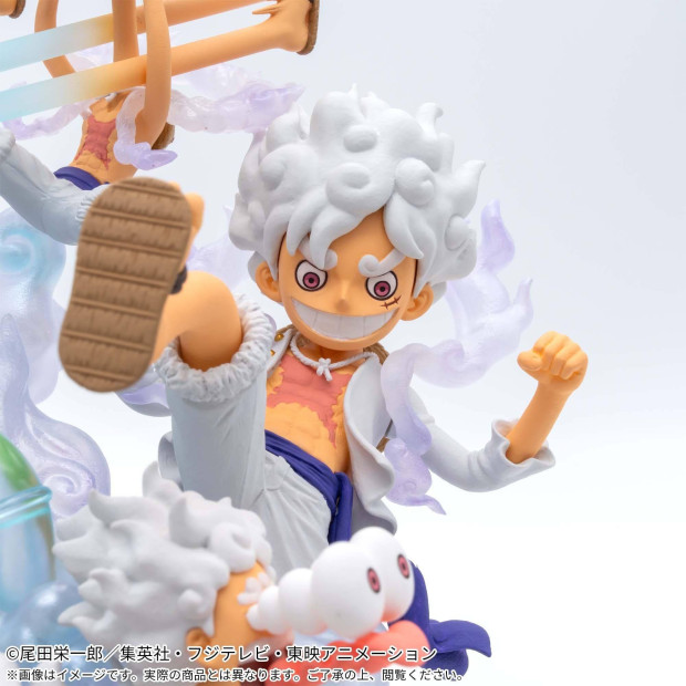 One Piece WCF Premium - Monkey D. Luffy -GEAR 5 Special- + WCFxSHF - Monkey D. Luffy (Gear 5) | One Piece [Bandai]