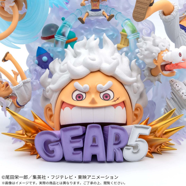 One Piece WCF Premium - Monkey D. Luffy -GEAR 5 Special- + WCFxSHF - Monkey D. Luffy (Gear 5) | One Piece [Bandai]