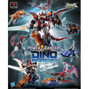 Go! Kara Kuri Combine 01 - Dino Megazord [Reissue] | Power Rangers Series [Flame Toys]
