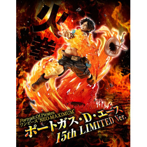 Portrait of Pirates NEO-MAXIMUM - Portgas D. Ace -15th Limited Edition- [Super Limited Reprint] | One Piece [Megahouse]