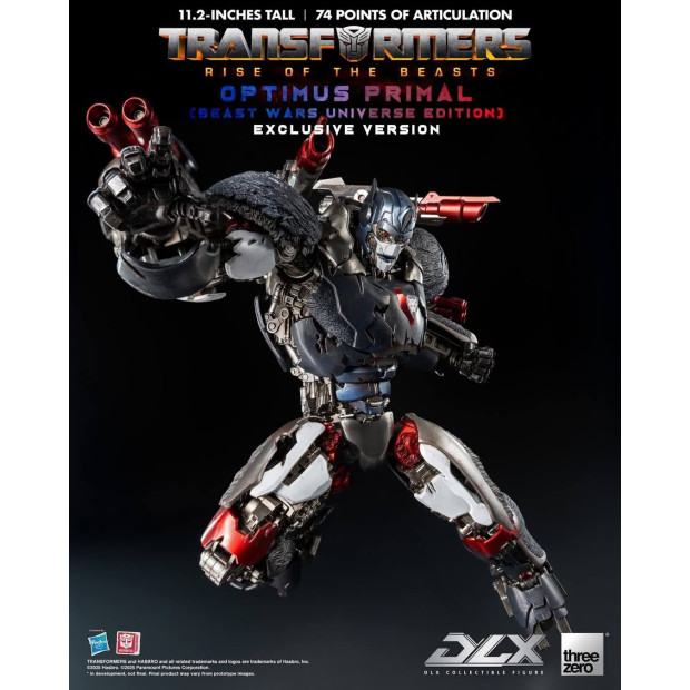DLX Scale Collectible Figure - Optimus Primal (Beast Wars Universe Edition) (SGCC 2025 Exclusive) | Transformers [Threezero]