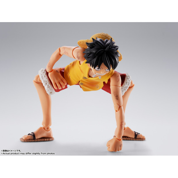 SH Figuarts - Monkey D. Luffy -Battle at Marineford- | One Piece [Bandai]