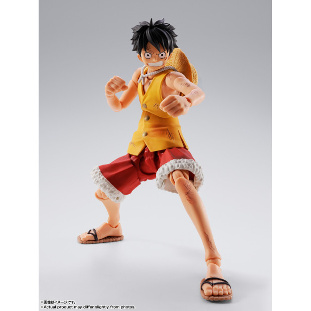 SH Figuarts - Monkey D. Luffy -Battle at Marineford- | One Piece [Bandai]