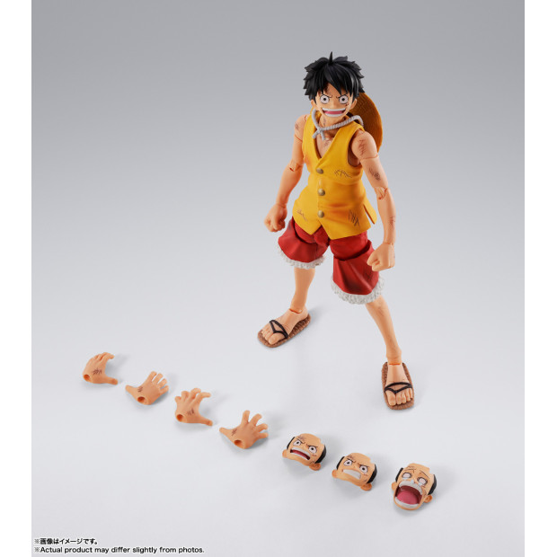 SH Figuarts - Monkey D. Luffy -Battle at Marineford- | One Piece [Bandai]