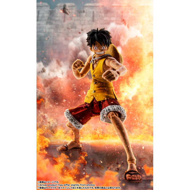 SH Figuarts - Monkey D. Luffy -Battle at Marineford- | One Piece [Bandai]