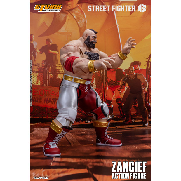 1/12 Scale Action Figure - Zangief | Street Fighter Series [Storm Collectibles]
