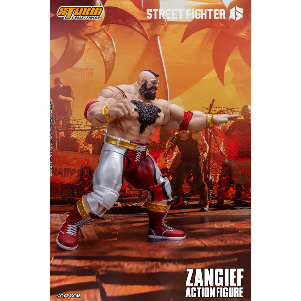 1/12 Scale Action Figure - Zangief | Street Fighter Series [Storm Collectibles]