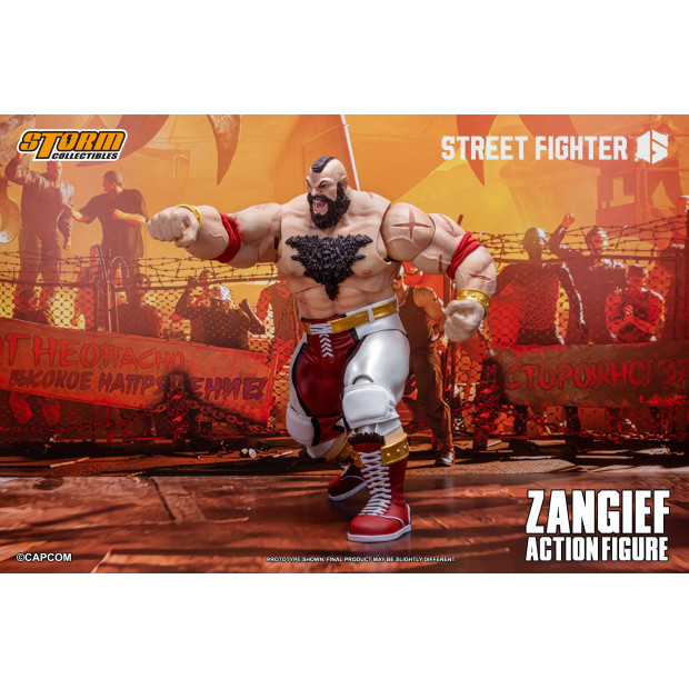1/12 Scale Action Figure - Zangief | Street Fighter Series [Storm Collectibles]