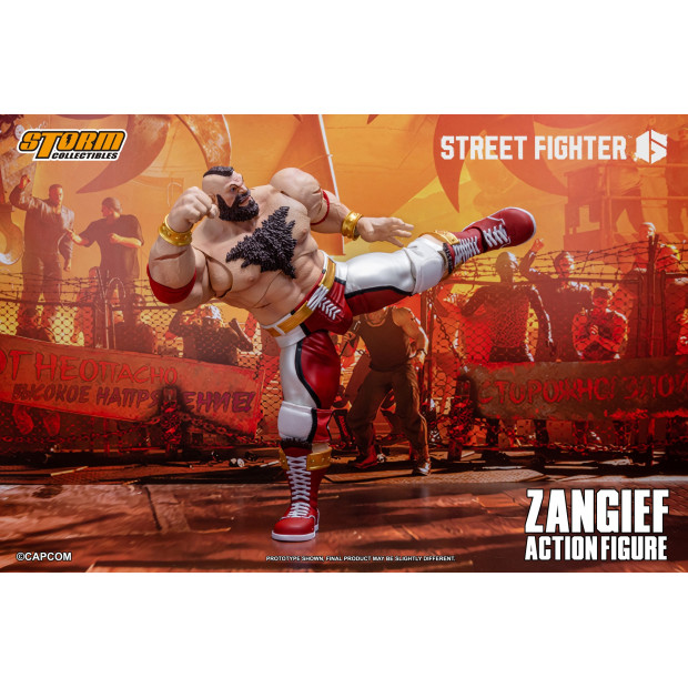 1/12 Scale Action Figure - Zangief | Street Fighter Series [Storm Collectibles]