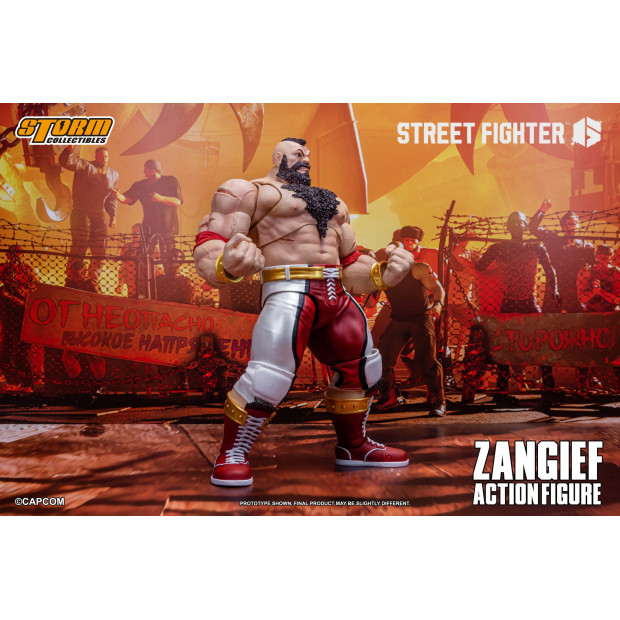 1/12 Scale Action Figure - Zangief | Street Fighter Series [Storm Collectibles]