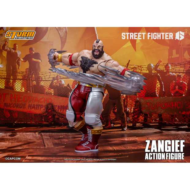 1/12 Scale Action Figure - Zangief | Street Fighter Series [Storm Collectibles]