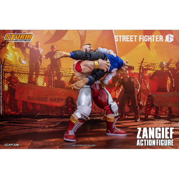 1/12 Scale Action Figure - Zangief | Street Fighter Series [Storm Collectibles]