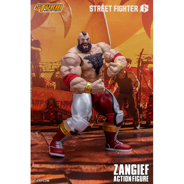 1/12 Scale Action Figure - Zangief | Street Fighter Series [Storm Collectibles]