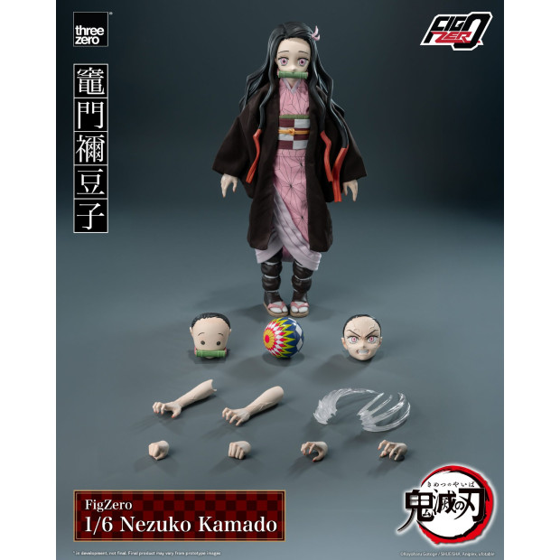 FigZero 1/6th Scale Collectible Figure - Nezuko Kamado | Demon Slayer: Kimetsu no Yaiba [Threezero]